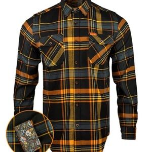 Retro Rifle ‘Hawaiian drip’ flannel button up